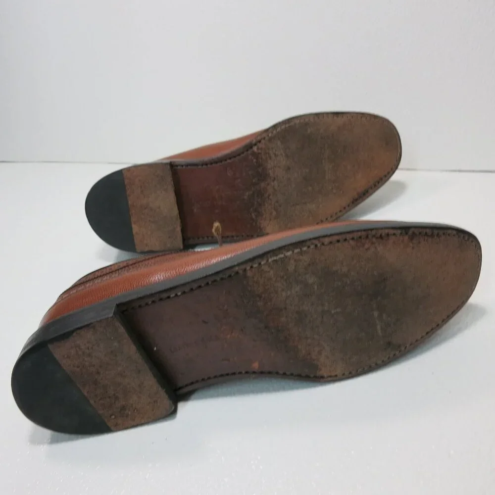 Stafford Brogue Leather Wingtip Dress Formal Oxfords Footwear Shoes Sz 11.5 M